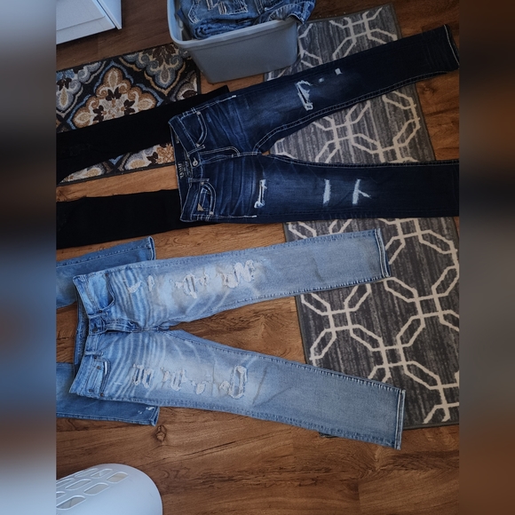 Salvage, Bke, silver jeans Co, Buffalo, hollister, American eagle, buckle black, - Picture 3 of 9